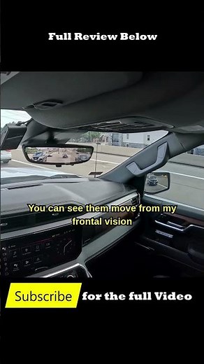 GMC Sierra Rearview Camera Mirror #gmcsierra #gmcsierra1500 #gmc #rearcamera #automobile