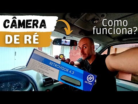 Retrovisor com câmera de ré: como instalamos no motorhome
