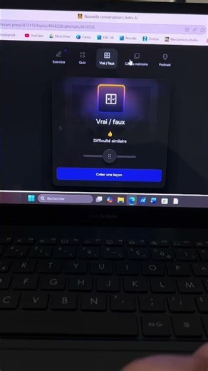 L’application = Astra ai #etudiant #astuce