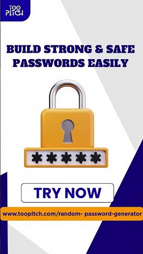 Generate Strong Random Passwords Instantly