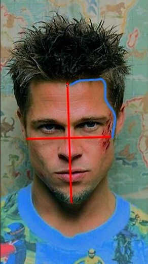 How to Drawing Tyler Durden🎀 (Brad pitt) from Fight Club || #drawing #shorts #art #fightclub #draw