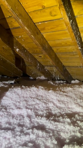 Vermiculite insulation is often times contaminated with asbestos fibers and best left undisturbed. It’s an expensive process to remove it but the ‘Zonolite Attic Insulation Trust’ can potentially help. #zonolite #vermiculite #homeinspection | StepByStep Home Services Lc - Southeast Michigan Home Inspector