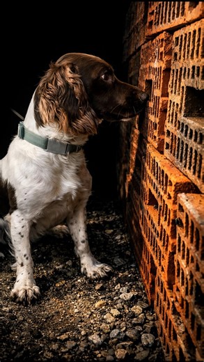 A search wall is a structured training tool used in detection dog programs to build and maintain the foundations of systematic searching and clear indication behaviour. It typically consists of multiple designated hide locations arranged in a grid, allowing trainers to place target odors in controlled, repeatable positions. This setup teaches dogs to work methodically rather than randomly, encourages deep and focused odor acquisition, and reinforces a clean, committed final response at source. B