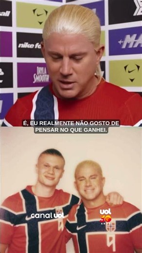 COPA 2026: CHANNING TATUM VOLTA A INTERPRETAR HAALAND APÓS VITÓRIA DA NORUEGA