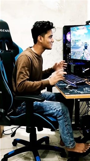 My new gaming setup ## mini militia