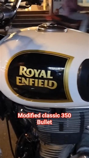 modified classic 350 bullet. #bikesticker #classic350#bulletmodified #bulletmodification#bulletstikr