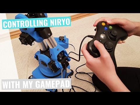 Step 3: Controlling Niryo One with Xbox gamepad