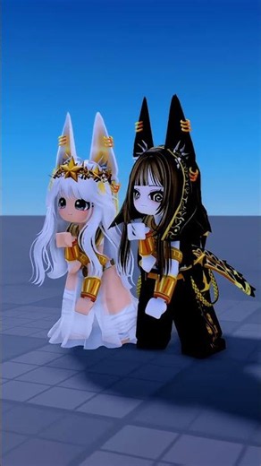 🔥 Baile Trend de Anubis en Catalog Avatar Creator 🖤✨ #alysgamer #roblox #robloxedit