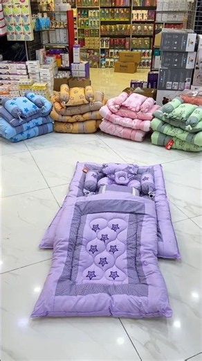 Soft & Stylish 8 Piece Baby Bister Set | Comfortable Bedding Collection 👶💖 #shorts #bisterset