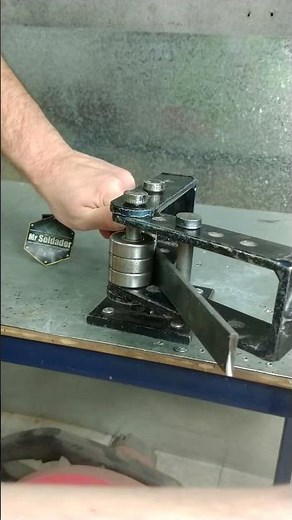 Potente dobladora manual casera #tools #diy #herramientas