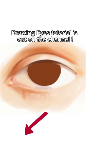 Learn how to draw eyes 👀 #art#anime#tutorial#digitalart