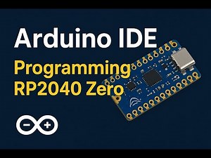 How to program the RP2040 Zero board using the Arduino IDE?