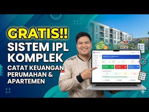 GRATIS! Sistem Pencatatan Keuangan Perumahan & Iuran IPL Lengkap