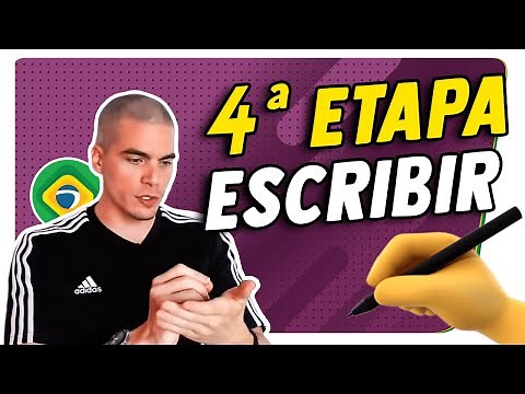 Cómo empezar a escribir en Portugués - 4ª Etapa - Escribir ✍