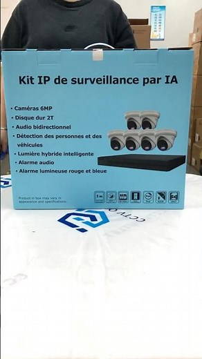 What’s Inside a 6MP Camera Kit? 📦#camerakit #nvr #surveillancesystem #usa