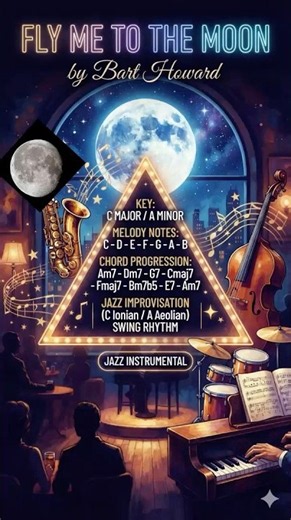 Magical Music Triangle - Fly Me to the Moon - Bart Howard - 1954