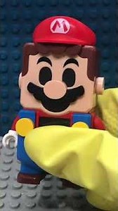 My Lego Mario is broken! 😨 #legomario #lego #glitch