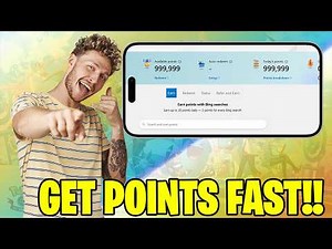 How to get Microsoft Rewards Points FAST! - UPDATED FREE Microsoft Rewards Points 2026
