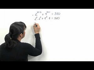 Ecuaciones Exponenciales