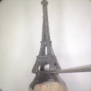 3.5M views · 17K reactions | Carving Eiffel Tower on tip on pencil tip by Salavat Fidai (Салават Фидаи арт) 3 days work in 1 minute. Amazing! | Drawing the Soul | Facebook