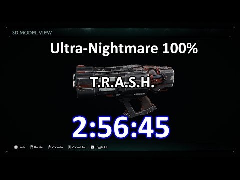 [Cycler Only] DOOM: The Dark Ages Ultra-Nightmare 100% Speedrun in 2:56:45 | 150% Game Speed