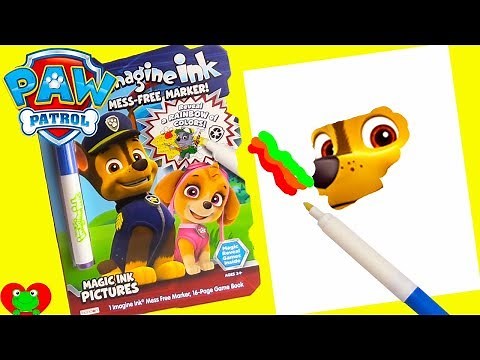 Coloring Paw Patrol Imagine Ink GIANT Book, Games and Surprises