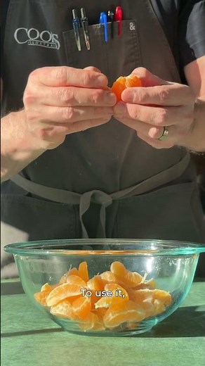 How to Get Perfectly Peeled Citrus Slices