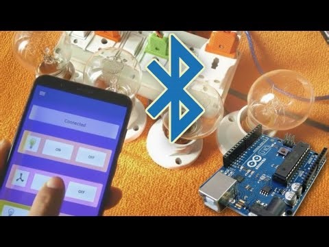 HC-05 Bluetooth Module With Arduino - Bluetooth Control Home Automation Using Arduino