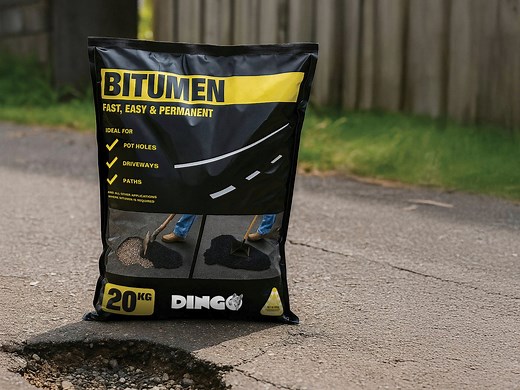 Fix Your Potholes with Dingo Bitumen Repair  - Bunnings Australia