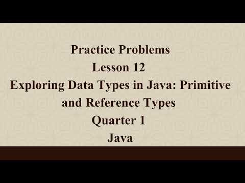 Declaring Classes in Java: The Building Blocks of Programs| Q1 Java L12 P1 | SMILE ROAD