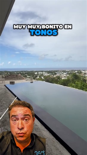 Proyecto Ejecutivo de Alberca Desbordante llevado a la Realidad hasta República Dominicana por @reivaj_arquitectos Muy emocionados del Resultado. #360exteriores | 360 Exteriores