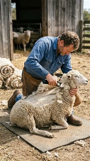 How Sheep Wool Becomes Yarn in a Textile Factory