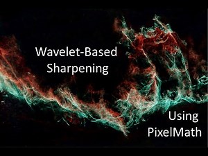 Wavelet Based Sharpening Using PixelMath