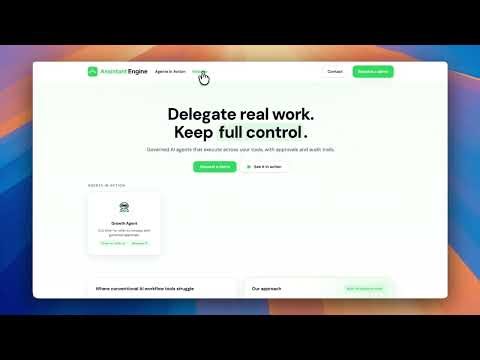 Landingpage Developer Demo (3/3): Request a Webinar Landing Page