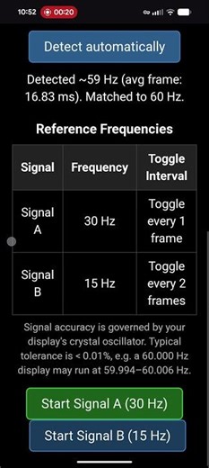 FlickerSpec Calibration Companion Web App
