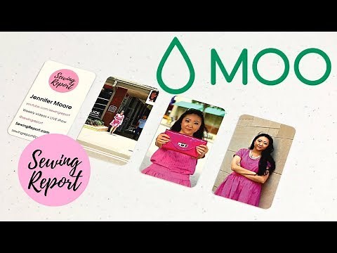 MOO Business Cards + Paper Products | Unboxing + Review | SEWING REPORT