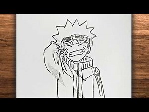 How to draw Naruto | Easy Naruto drawing with pencil