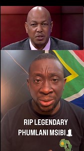 Legendary Phumlani Msibi passes on. The revered South African TV presenter will be missed. We at Football Intel sends our heartfelt condolences to his family, friends and the great people of South Africa. #footballintel #africanfootball #southafrica | Football Intel Africa