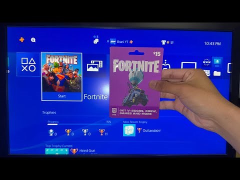 HOW TO REDEEM FORTNITE GIFT CARD CODE ON PLAYSTATION IN 2026! (PS4, PS5)