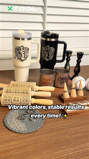 Versatile, precise, and built for ambitious creators — xTool laser machines help you engrave metal, wood, glass, and more with professional speed and accuracy. Whether you're launching a side hustle or scaling your shop, the right tools make all the difference. Ready to upgrade your workflow and boost your ROI? ✨ 👇 Tap Learn More to explore the possibilities. 🎥 Featured in this video: xTool F2 Ultra. | xTool