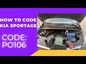 How to fix code P0106 kia sportage 2012