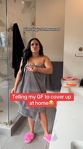 ASKING HER TO COVER UP WHILE IN A TOWEL! | Isaac & Andrea