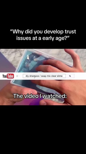 DIY Shampoo Clear Slime Without Glue | Ombre Blue to Purple Effect