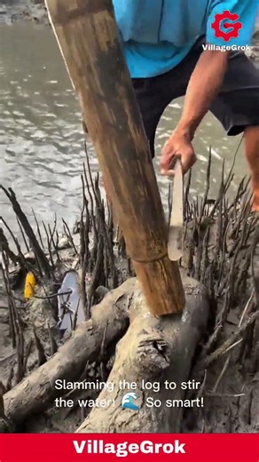 Bamboo Trap Fishing: Catching Mud Crabs in the Mangroves