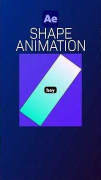 Quick and Easy Procedural Shape Animation in After Effects #animation #aftereffects #motiongraphics