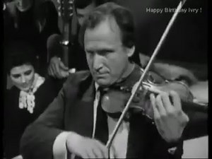 Ivry Gitlis & Stéphane Grappelli at the piano · 1968