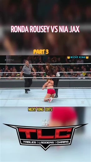 Ronda Rousey vs Nia Jax at TLC: Epic Wrestling Showdown