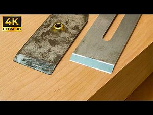 Don’t Miss This! Easy Way to Sharpen a Hand Planer to Razor Sharpness–A 65-Year-Old Man’s Secret