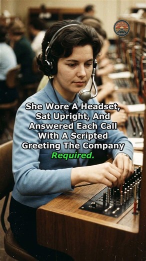 1960s Phone Operator Handling 400 Calls a Day #1950s #americahistory #retro