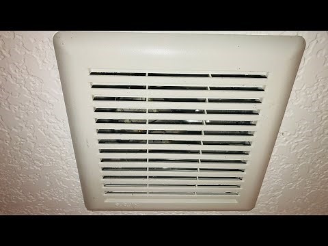 How to replace a noisy bathroom exhaust fan